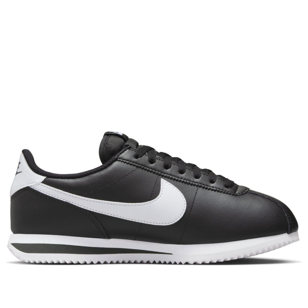 (WMNS) Nike Cortez Leather 'Black White' DN1791-001 - Image 2