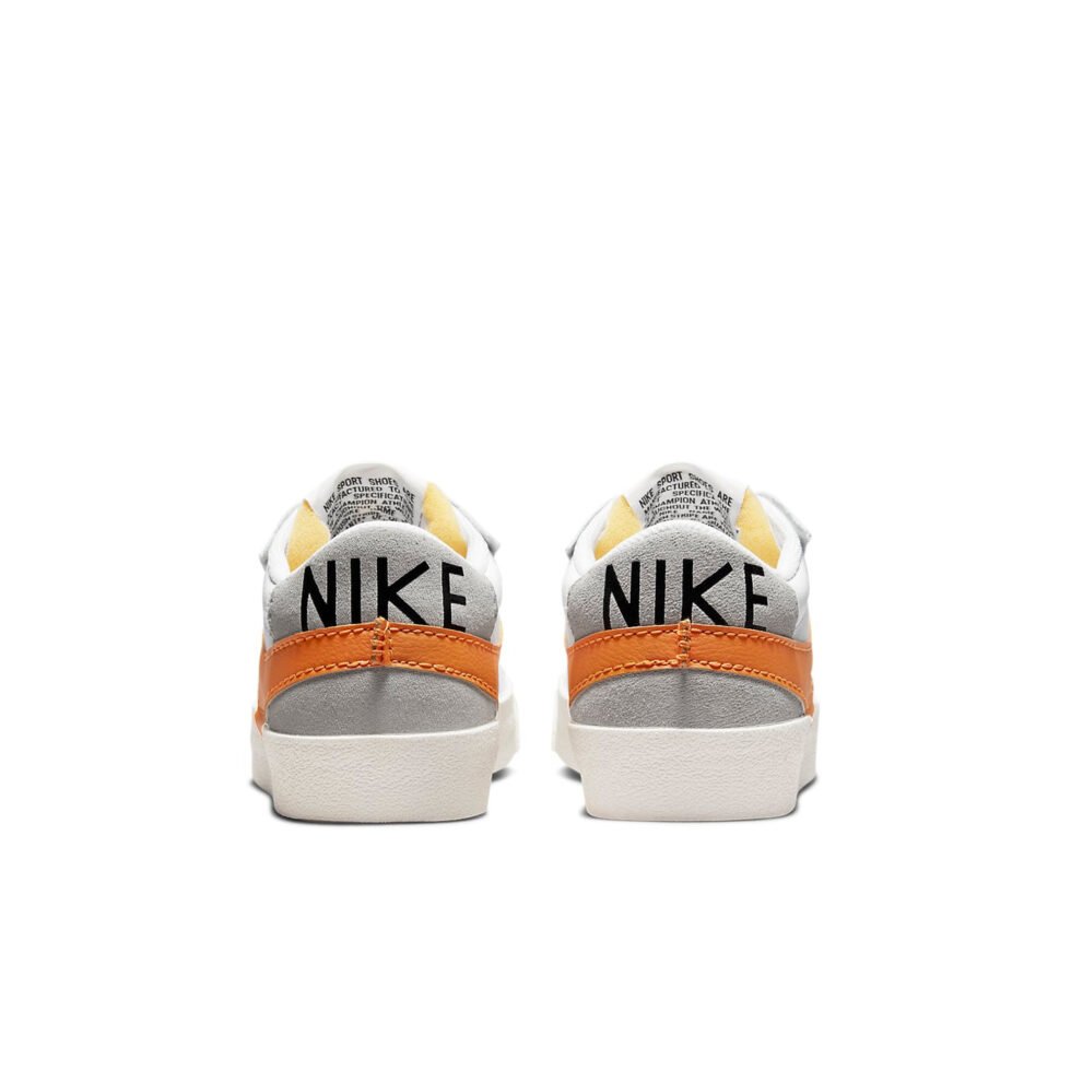Nike Blazer Low '77 Jumbo 'White Alpha Orange' DN2158-100 - Image 5