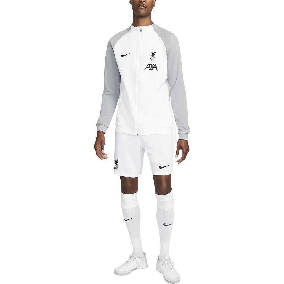 Nike Liverpool FC Academy Pro Knit Soccer Jacket 'Whtie' DN3080-101 - Image 2
