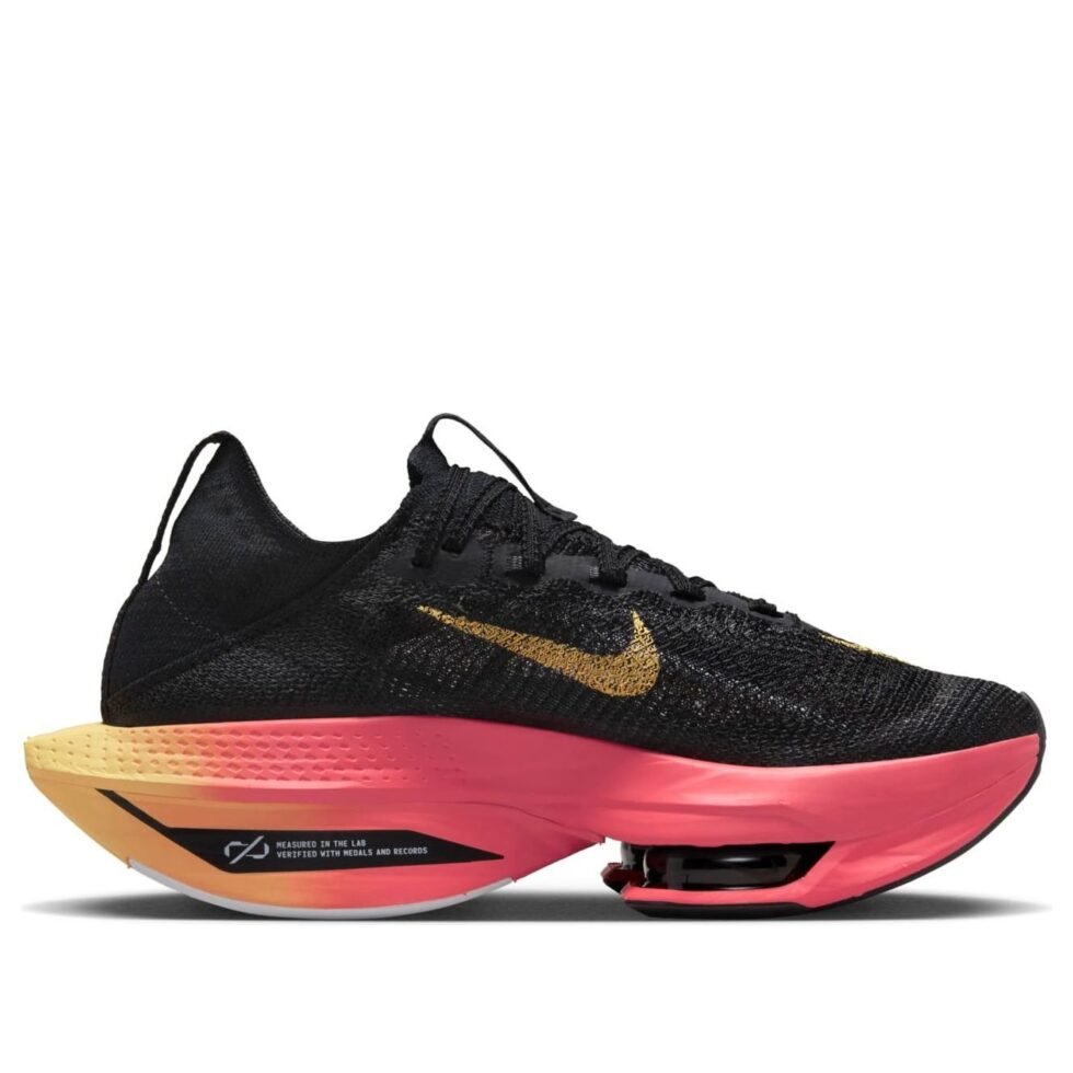 (WMNS) Nike Air Zoom Alphafly NEXT% 2 'Black Sea Coral' DN3559-001 - Image 2