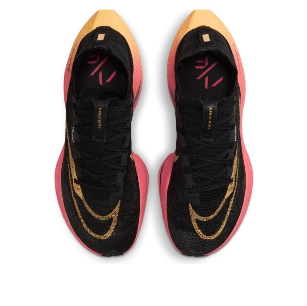 (WMNS) Nike Air Zoom Alphafly NEXT% 2 'Black Sea Coral' DN3559-001 - Image 4