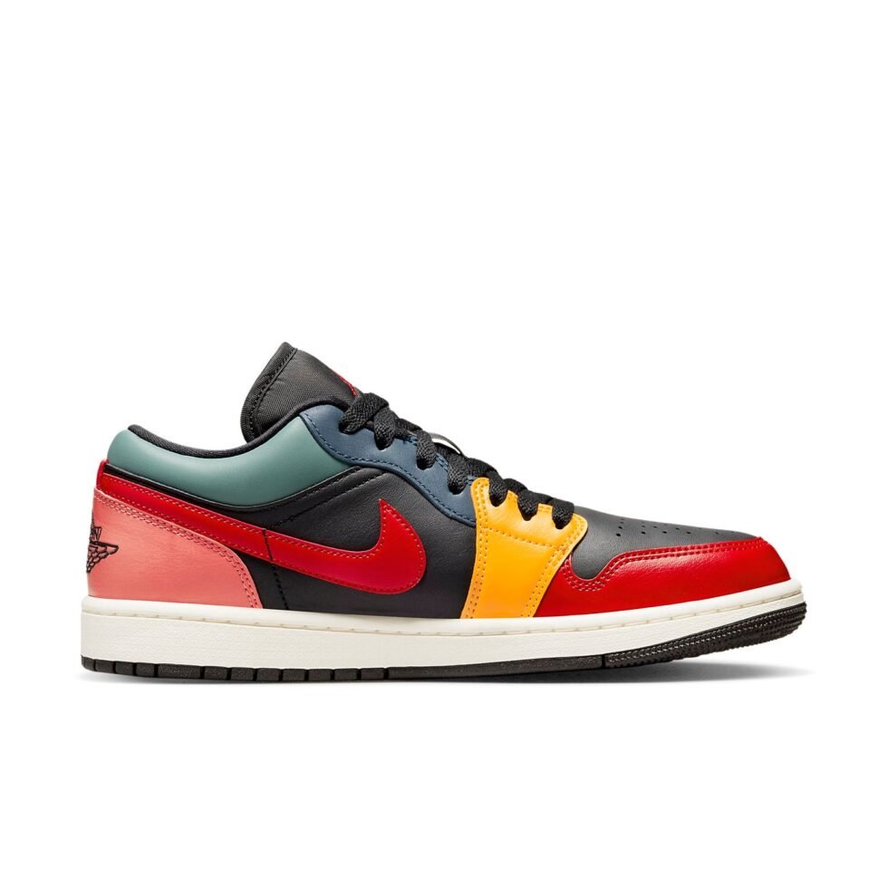 (WMNS) Air Jordan 1 Low SE 'Black Multi-Color' DN3739-060 - Image 2