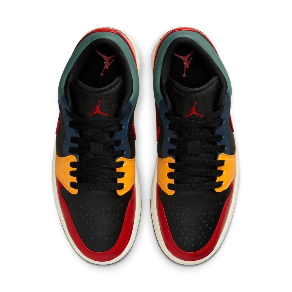 (WMNS) Air Jordan 1 Low SE 'Black Multi-Color' DN3739-060 - Image 4