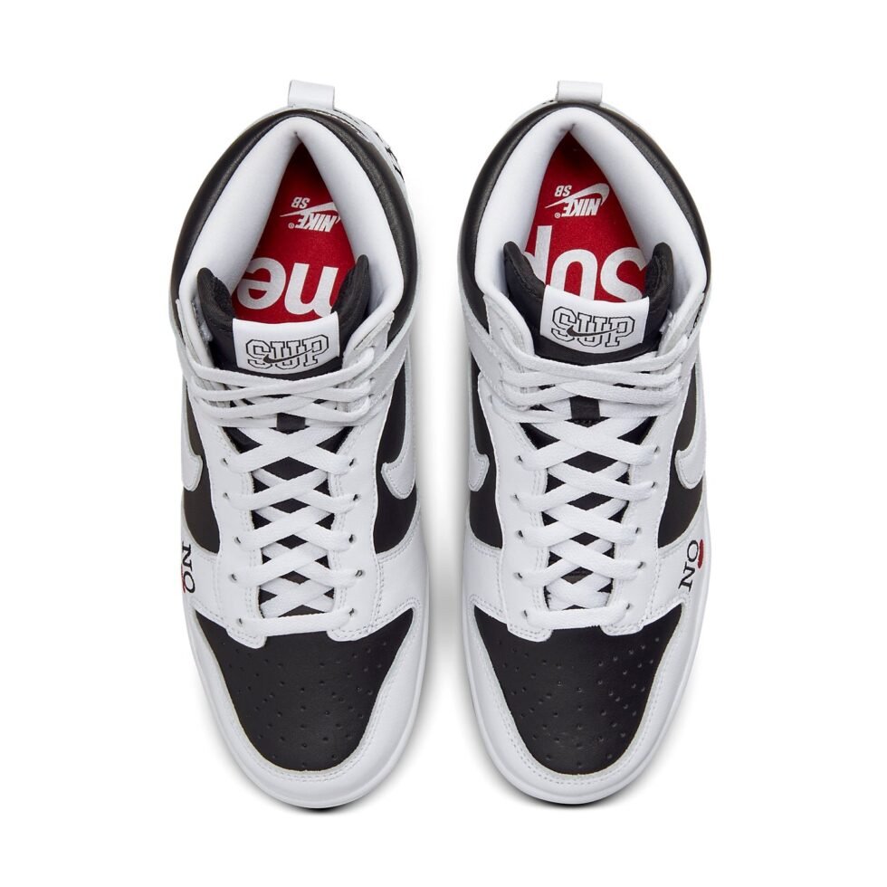 Nike x Supreme SB Dunk High 'By Any Means - Stormtrooper' DN3741-002 - Image 4