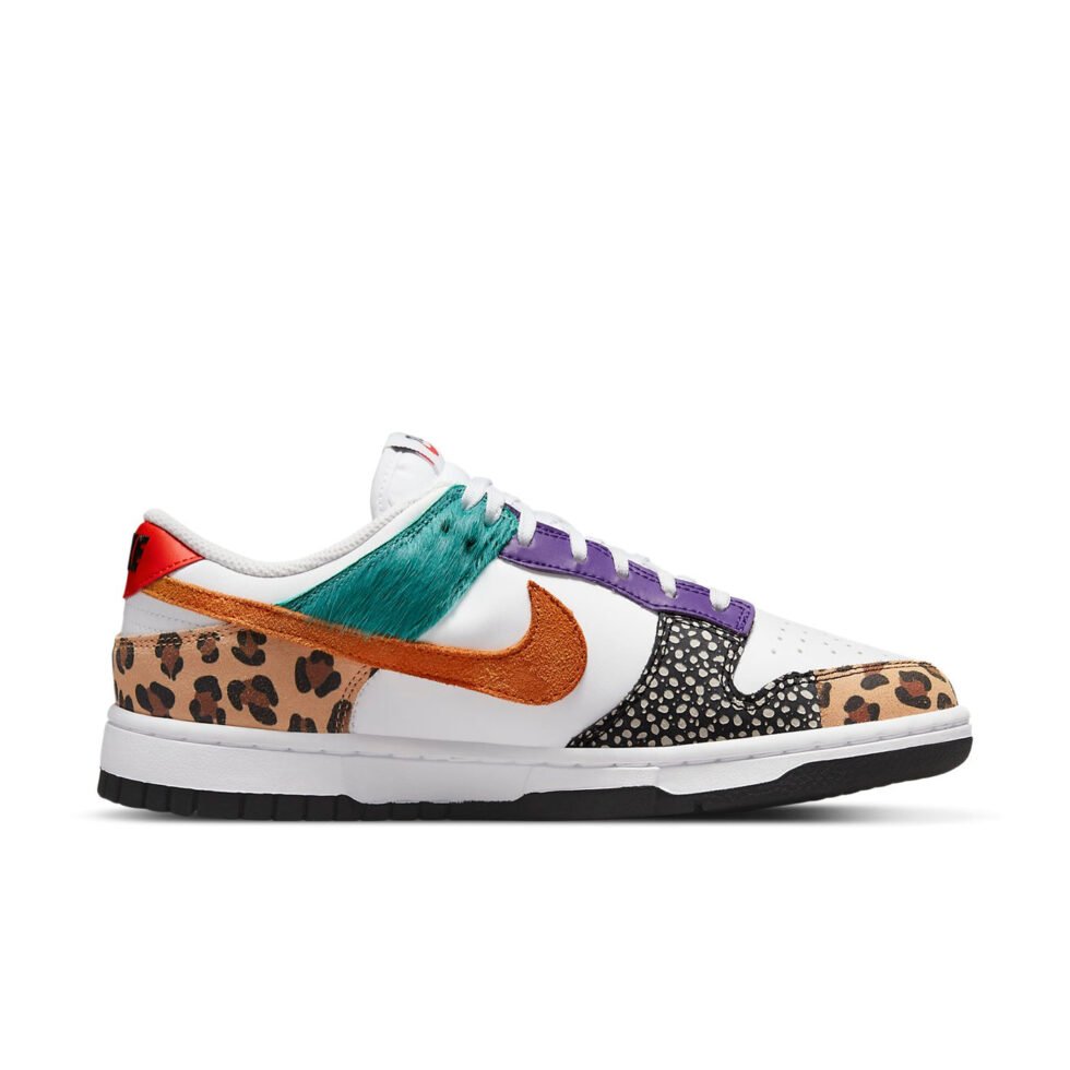 (WMNS) Nike Dunk Low SE 'Safari Mix' DN3866-100 - Image 2