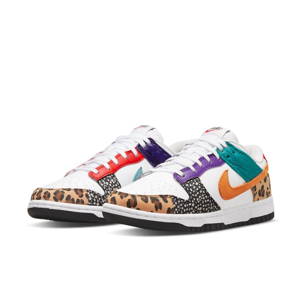 (WMNS) Nike Dunk Low SE 'Safari Mix' DN3866-100 - Image 3