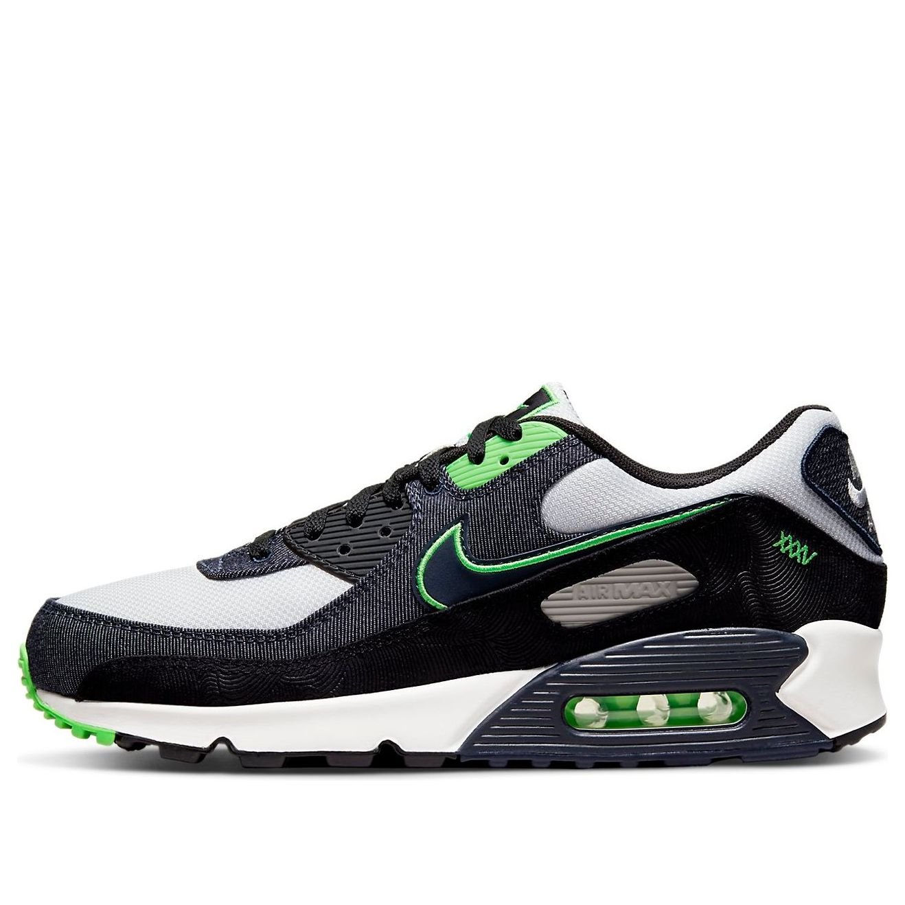 Nike Air Max 90 SE 'Black Scream Green' DN4155-001