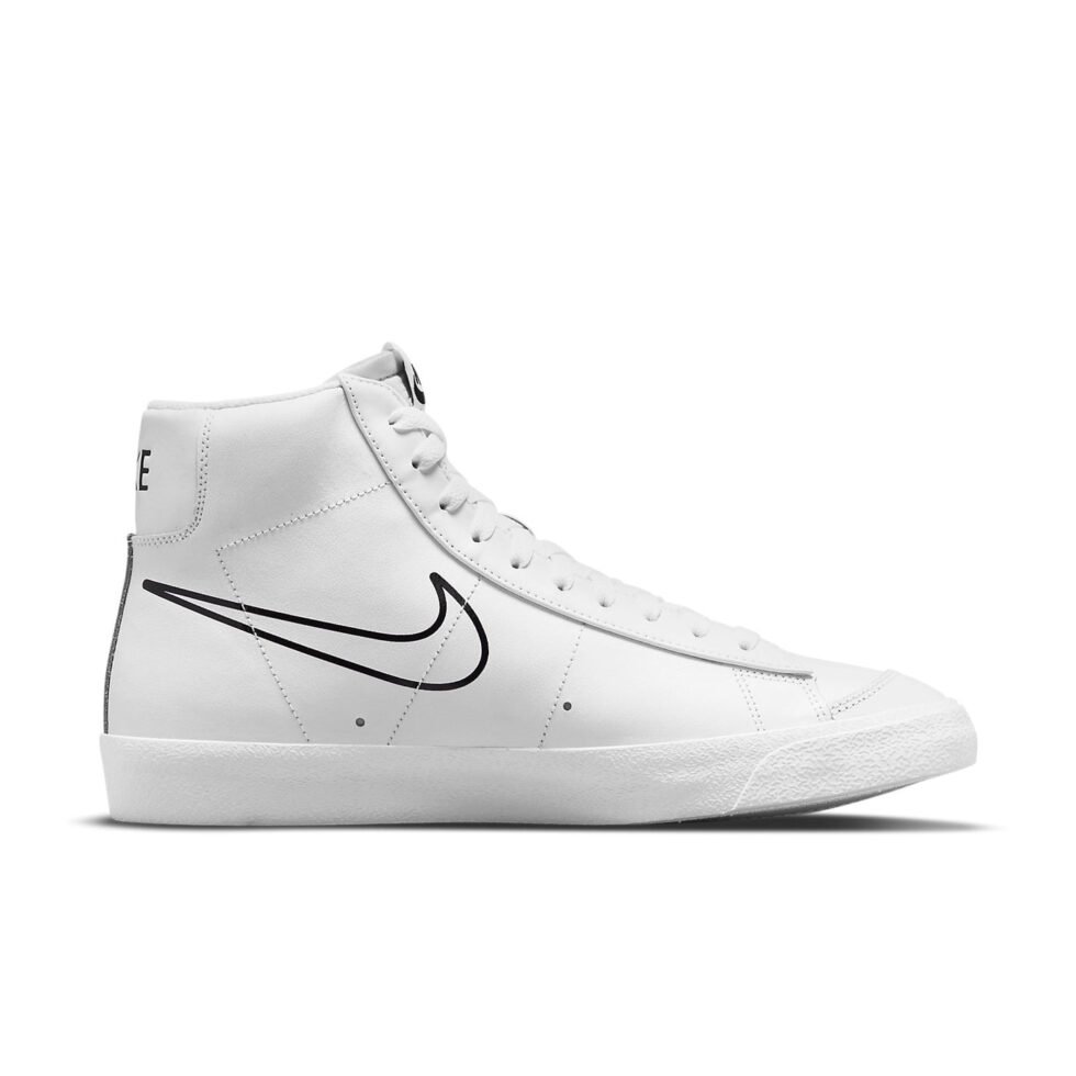 Nike Blazer Mid '77 'Multi Swoosh - Team Orange' DN7996-100 - Image 2