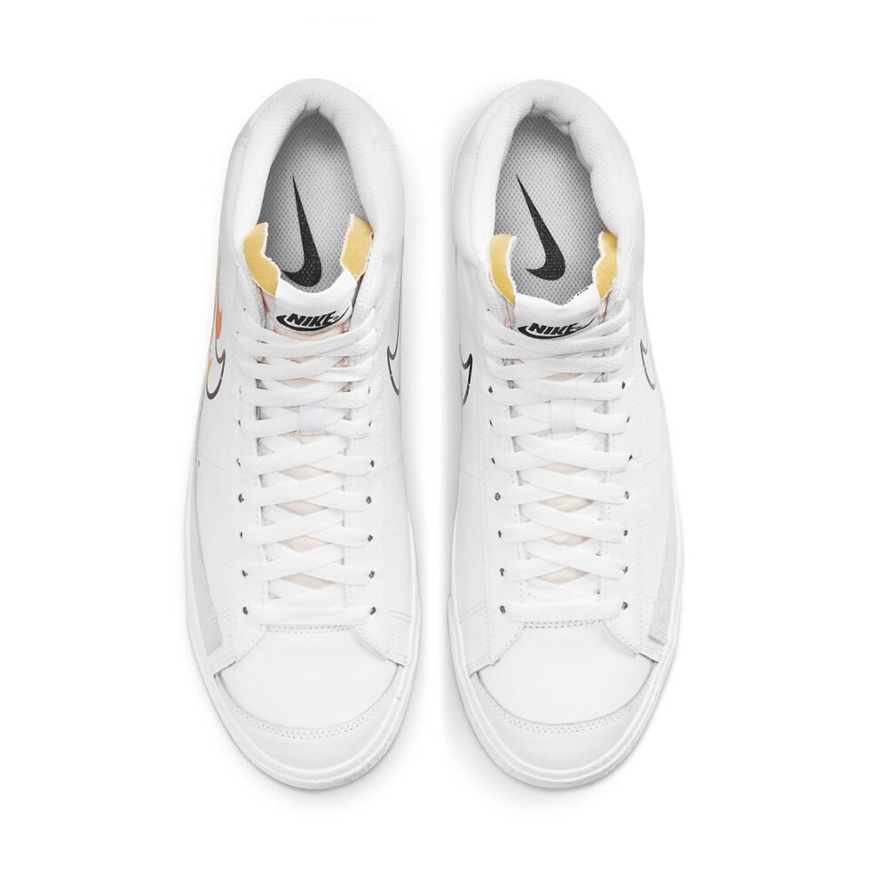 Nike Blazer Mid '77 'Multi Swoosh - Team Orange' DN7996-100 - Image 4