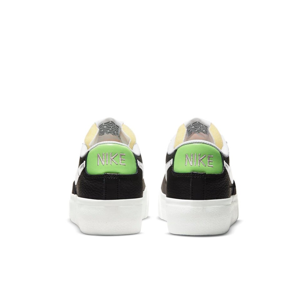 (WMNS) Nike Blazer Platform 'Black Metallic Silver' DN8010-001 - Image 5