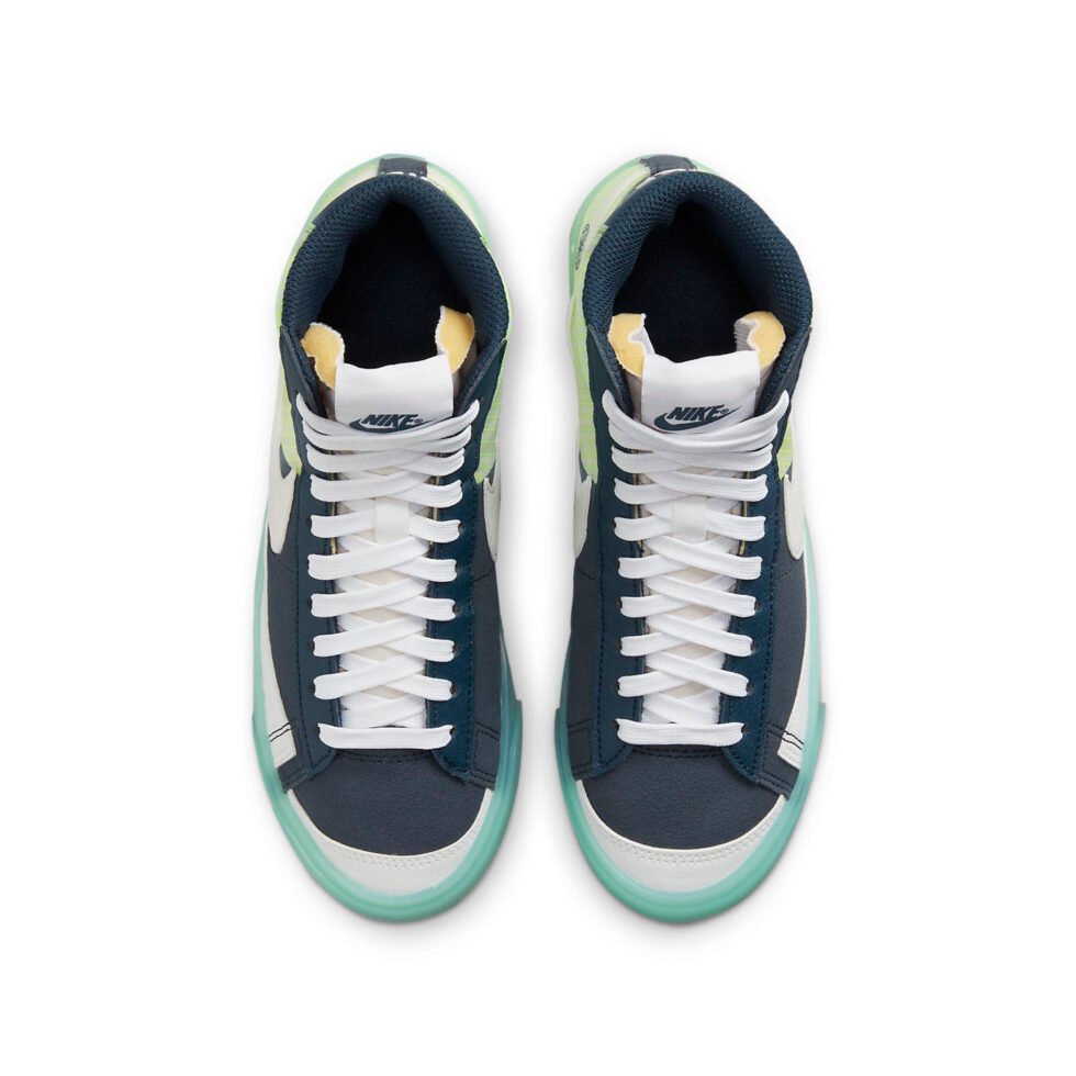 (GS) Nike Blazer Mid '77 'Move To Zero - Armory Navy' DO2699-400 - Image 4