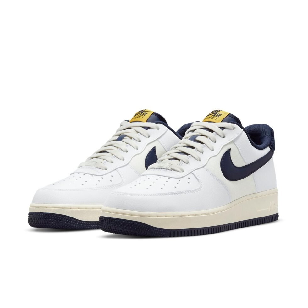Nike Air Force 1 '07 LV8 'Varsity Jacket - Michigan' DO5220-141 - Image 3