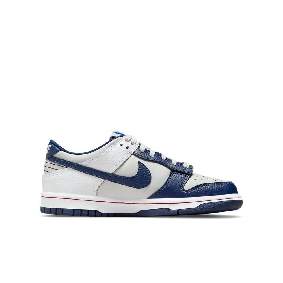 (GS) Nike x NBA Dunk Low EMB '75th Anniversary - Nets' DO6288-001 - Image 2