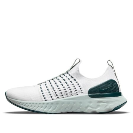 (WMNS) Nike React Phantom Run Flyknit 2 'Platinum Tint Dark Teal Green' DO6698-001
