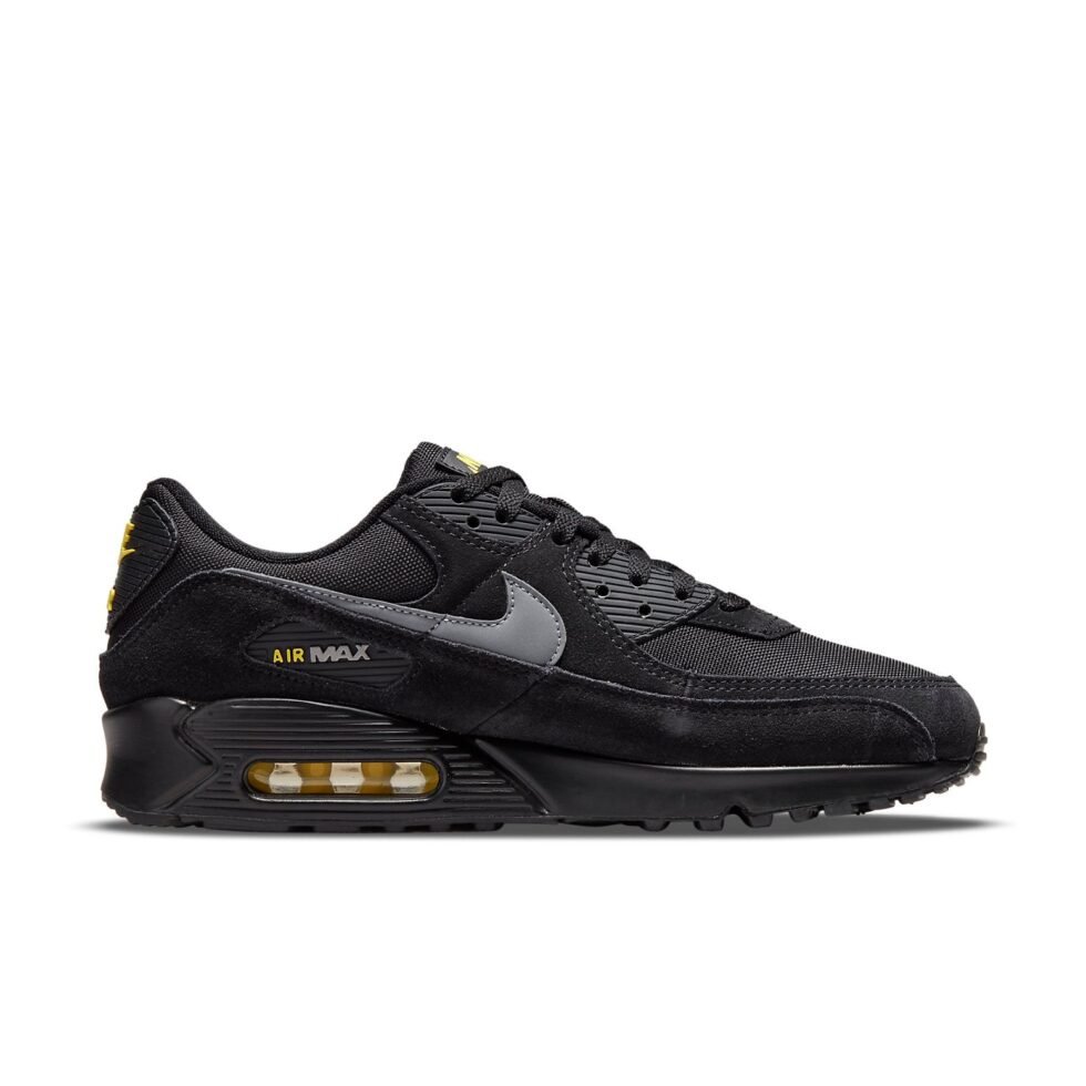 Nike Air Max 90 'Reflective Swoosh - Black Yellow Strike' DO6706-001 - Image 2
