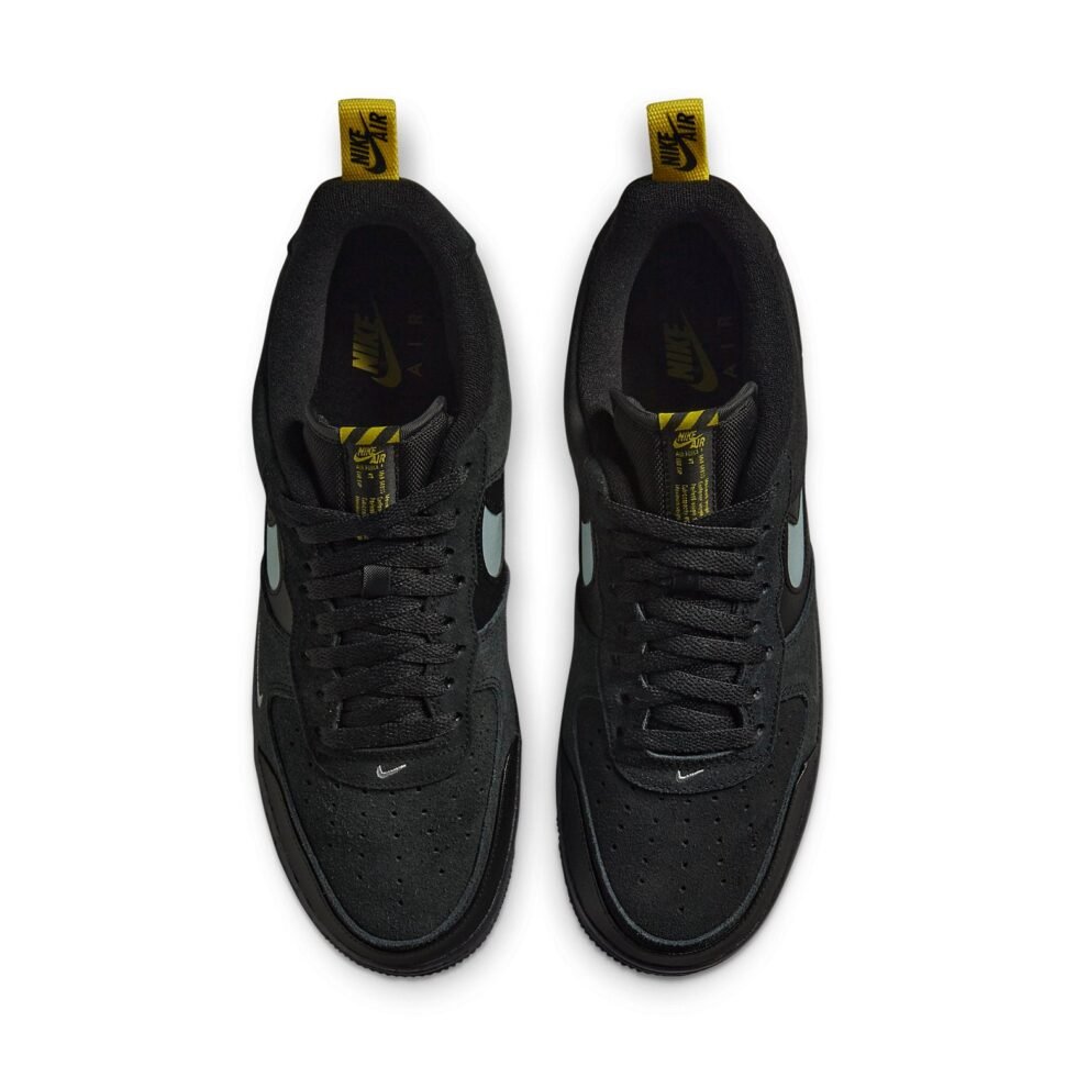 Nike Air Force 1 Low 'Cut Out Swoosh - Black' DO6709-001 - Image 4