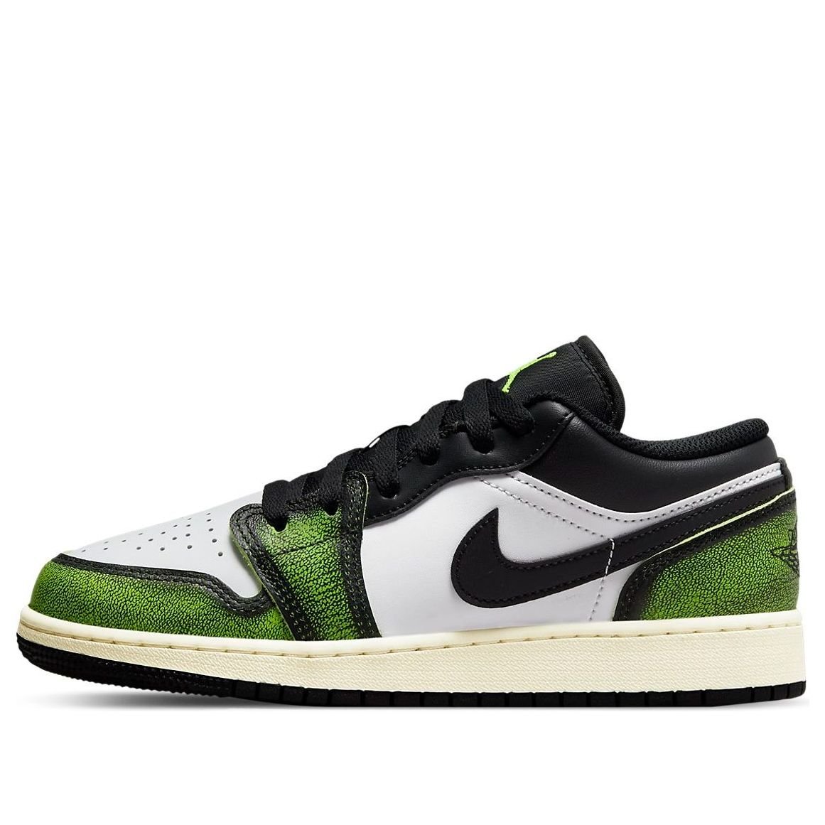 (GS) Air Jordan 1 Low SE 'Wear-Away - Electric Green' DO8244-003