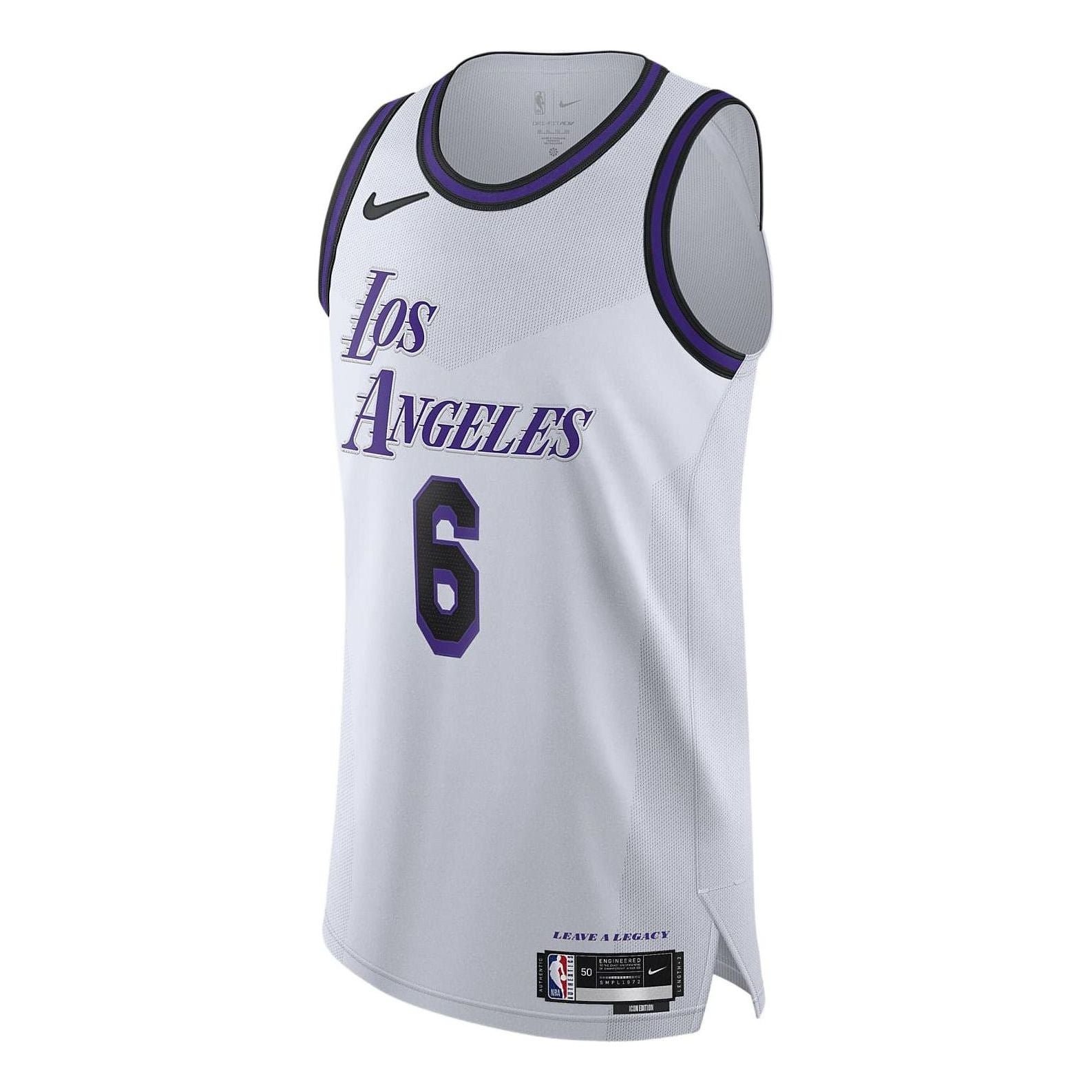 Nike Dri-FIT ADV NBA Los Angeles Lakers Lebron James City Edition 2022/23 Authentic Jersey DQ0198-101