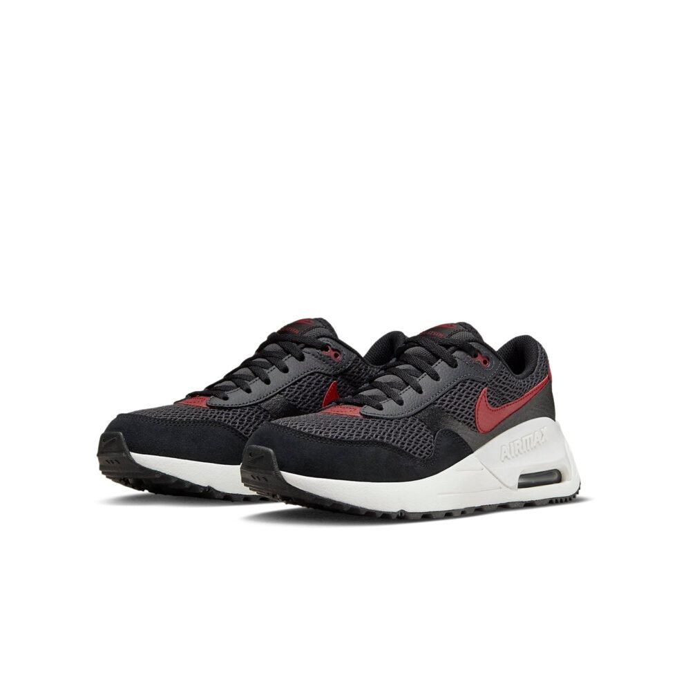 (GS) Nike Air Max SYSTM 'Black Team Red' DQ0284-003 - Image 3