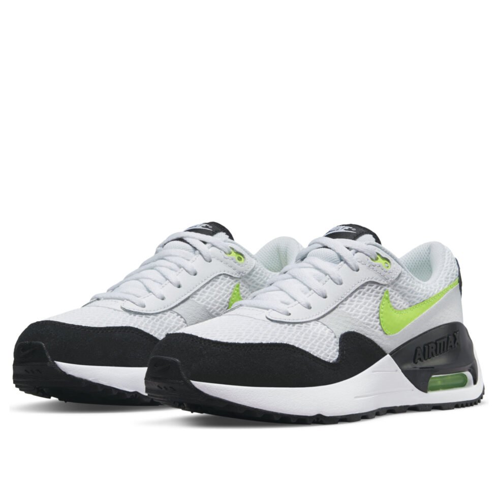 (GS) Nike Air Max SYSTM 'White Volt' DQ0284-100 - Image 4