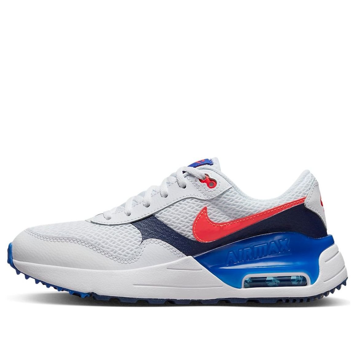 (GS) Nike Air Max SYSTM 'White Royal Crimson' DQ0284-101