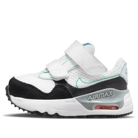 (TD) Nike Air Max SYSTM 'White Black Green' DQ0286-107