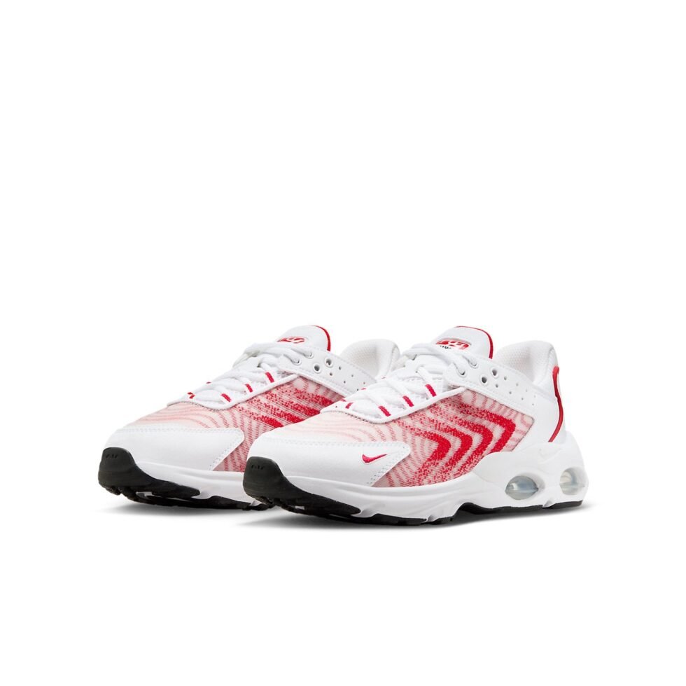 (GS) Nike Air Max TW White Red' DQ0296-104 - Image 3
