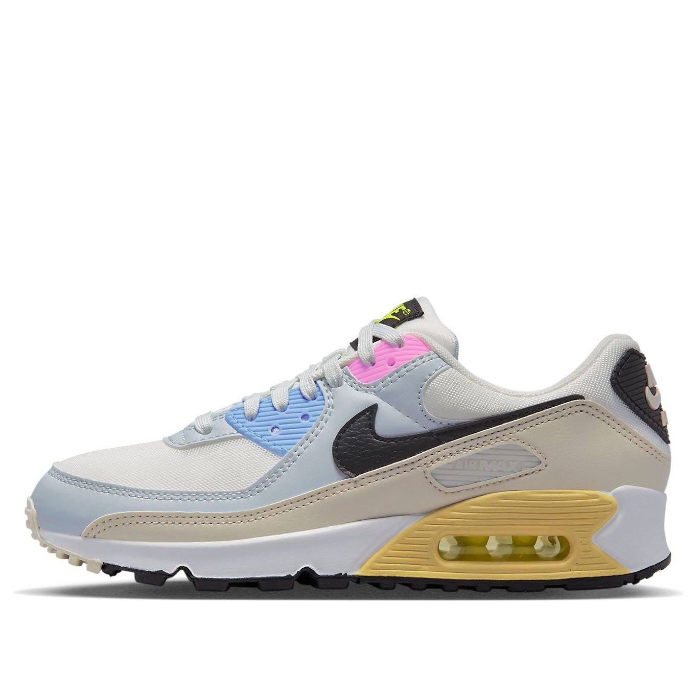 (WMNS) Nike Air Max 90 'Light Bone Pure Platinum' DQ0374-100
