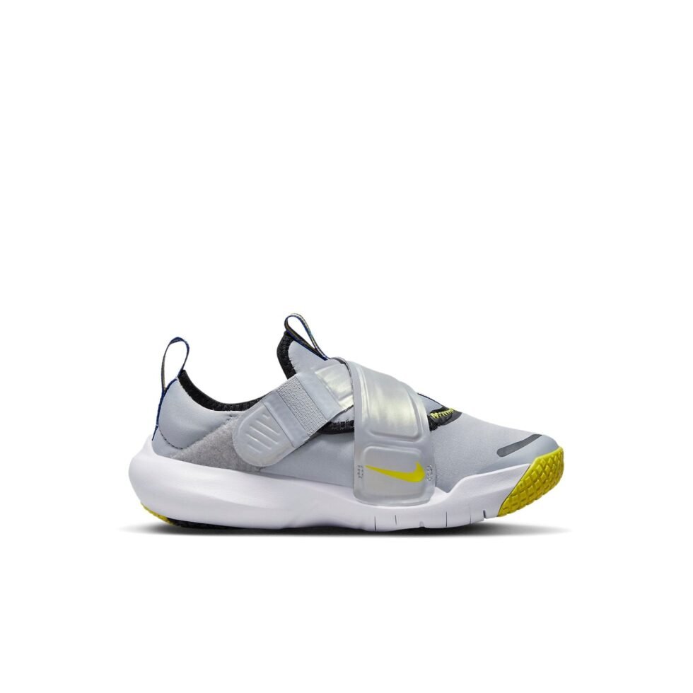 (PS) Nike Flex Advance SE 'Wolf Grey Opti Yellow' DQ0512-001 - Image 2