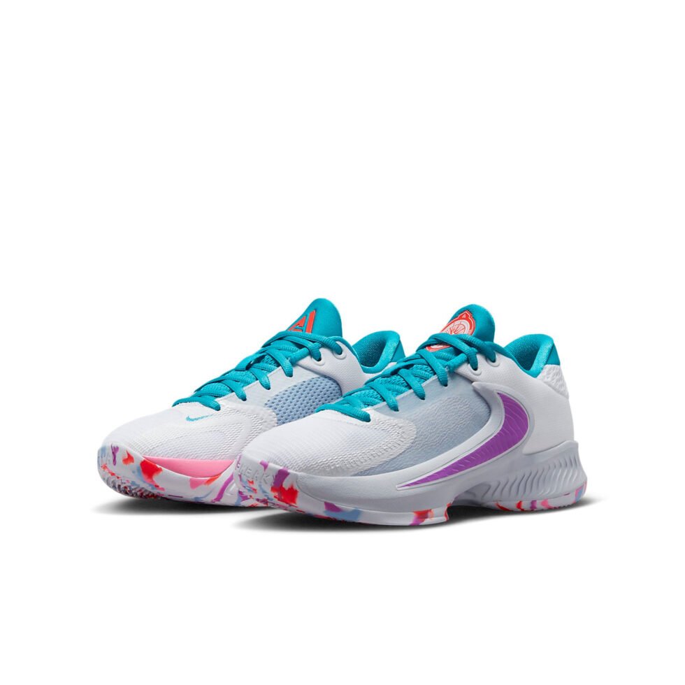 (GS) Nike Zoom Freak 4 'Light Pillars' DQ0553-102 - Image 3