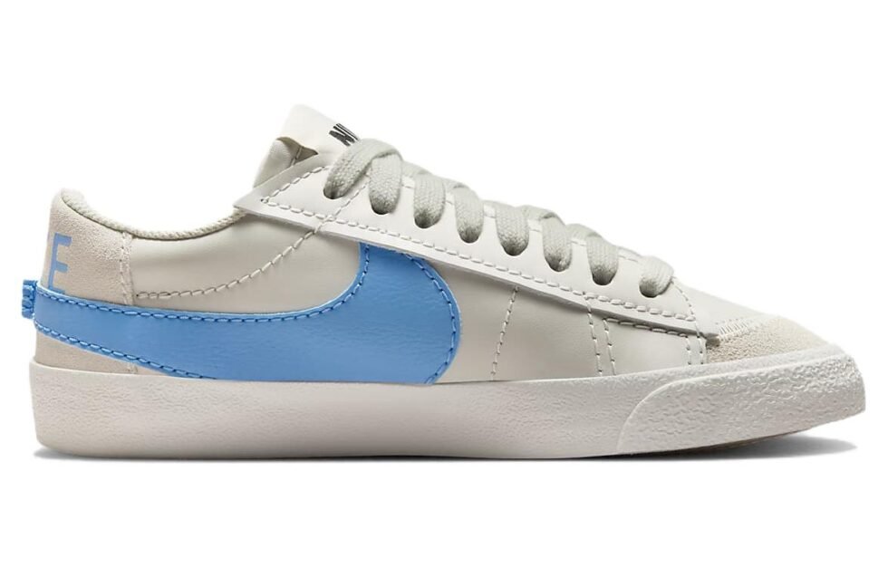 (WMNS) Nike Blazer Low '77 Jumbo 'Summit White Geode Teal' DQ1470-003 - Image 3