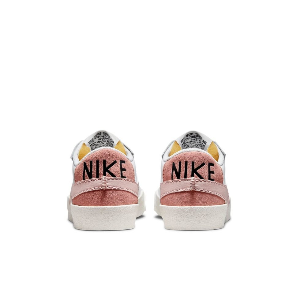 (WMNS) Nike Blazer Low '77 Jumbo 'White Pink Oxford' DQ1470-102 - Image 5