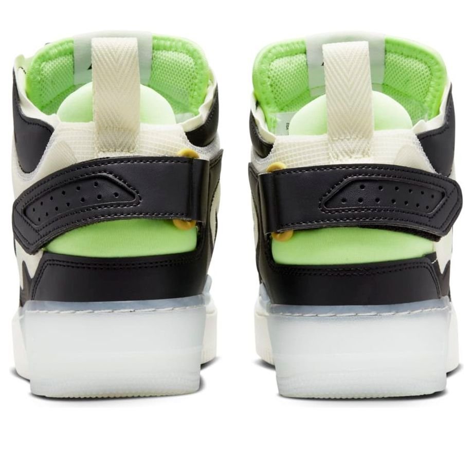 Nike Air Force 1 Mid React 'Black Neon' DQ1872-100 - Image 5