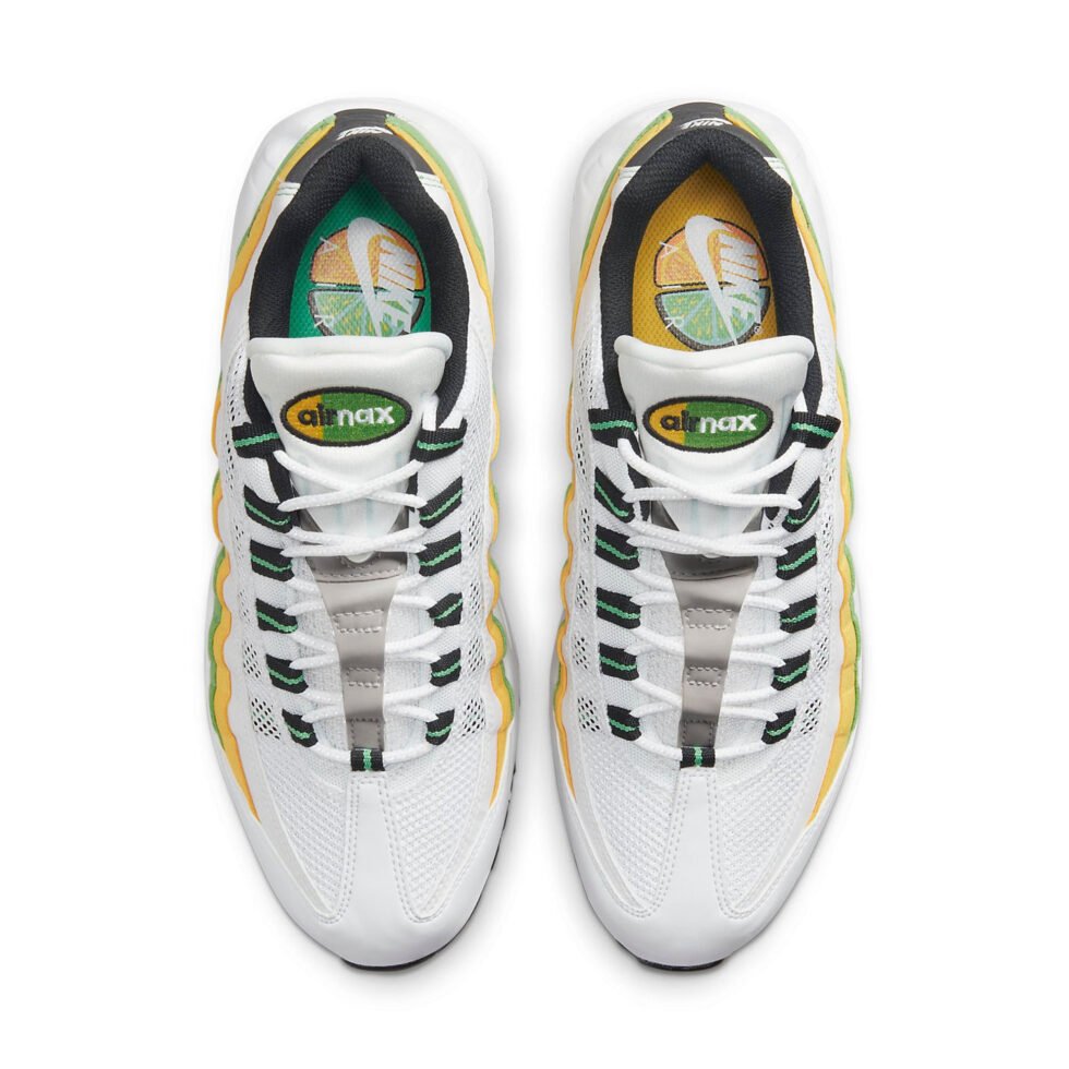 Nike Air Max 95 Essential 'Lemon Lime' DQ3429-100 - Image 4