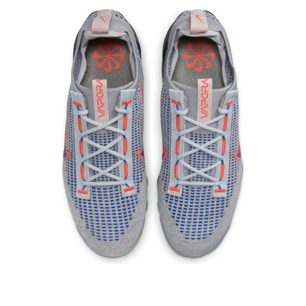 Nike Air VaporMax 2021 Flyknit 'Wolf Grey Medium Blue' DQ3974-001 - Image 4