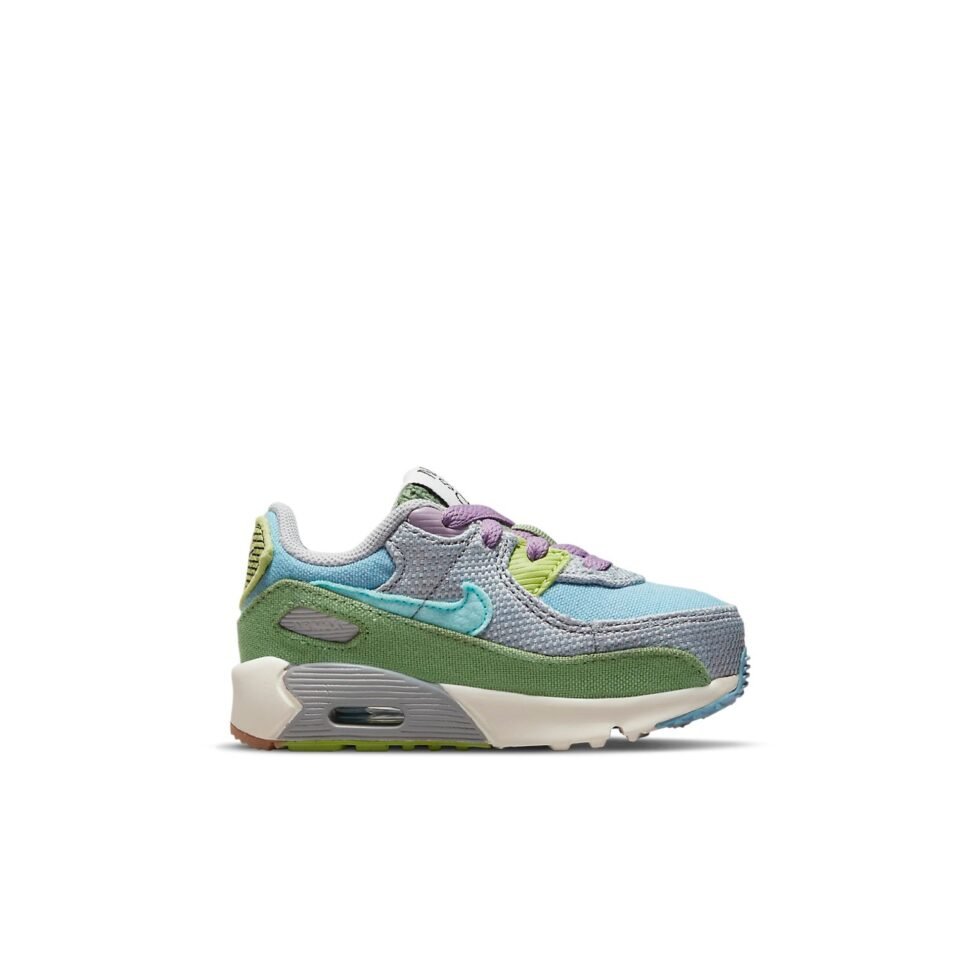 (TD) Nike Air Max 90 SE 'Sun Club - Worn Blue Treeline' DQ4018-400 - Image 2