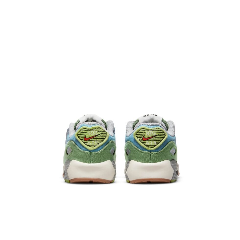 (TD) Nike Air Max 90 SE 'Sun Club - Worn Blue Treeline' DQ4018-400 - Image 5