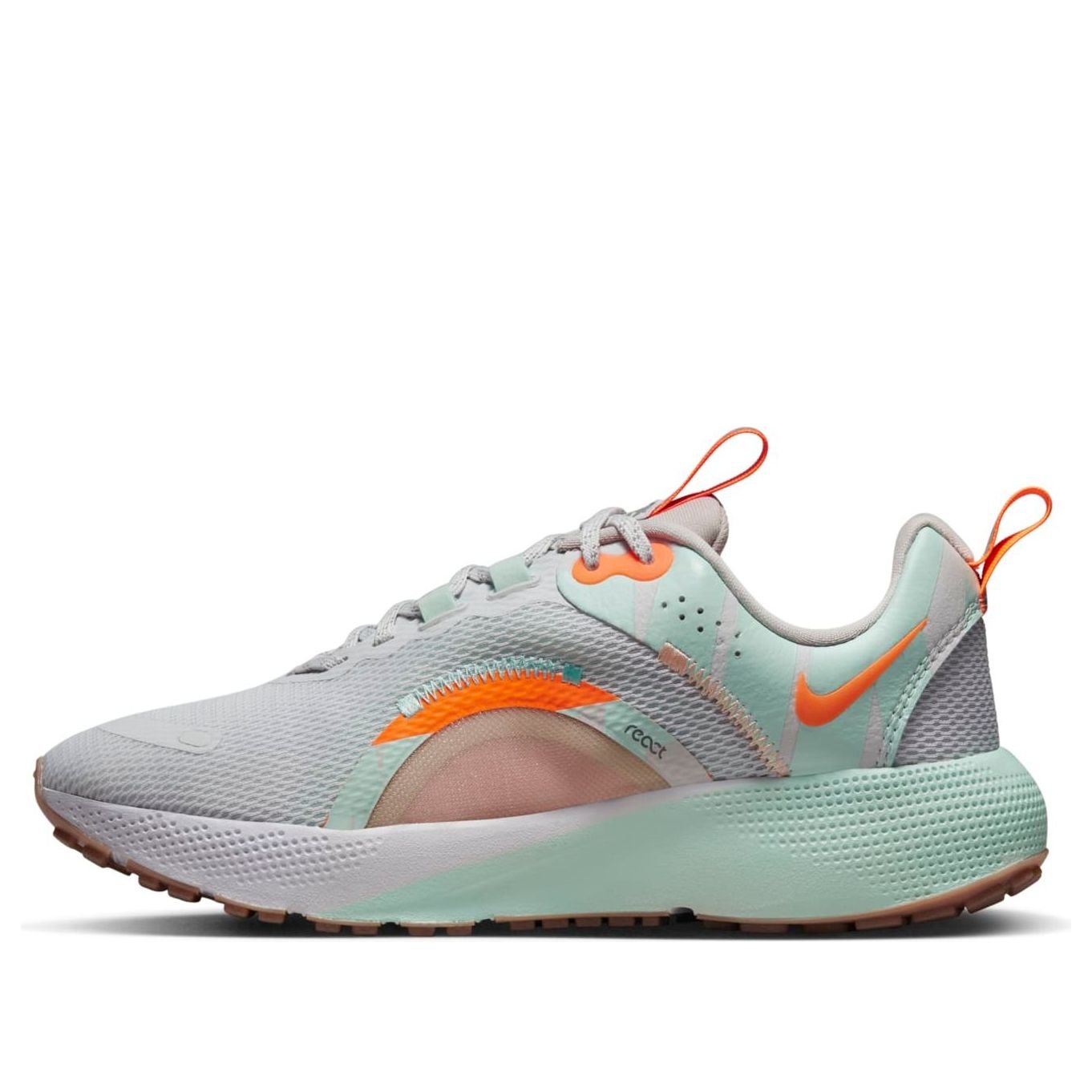 (WMNS) Nike React Escape Run 2 Premium 'Light Grey Orange' DQ4363-001