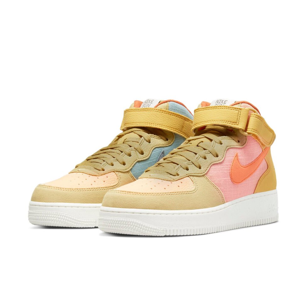 Nike Air Force 1 Mid '07 LV8 Next Nature 'Sun Club' DQ4530-800 - Image 3