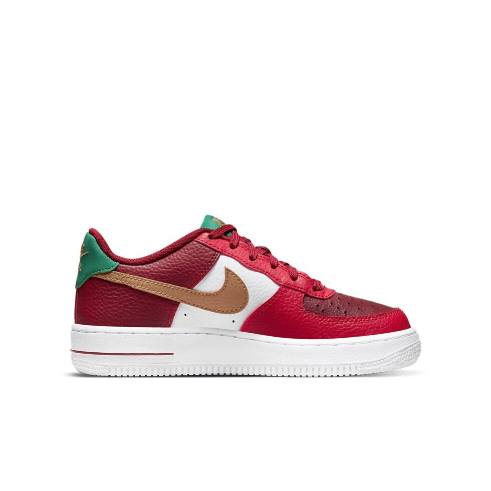 (GS) Nike Air Force 1 'Christmas' DQ4709-600 - Image 2
