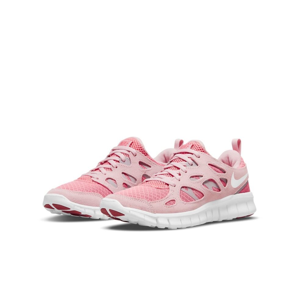 (GS) Nike Free Run 2 'Pink Salt' DQ4712-600 - Image 3