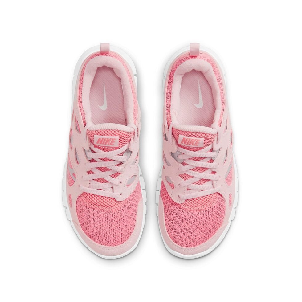 (GS) Nike Free Run 2 'Pink Salt' DQ4712-600 - Image 4