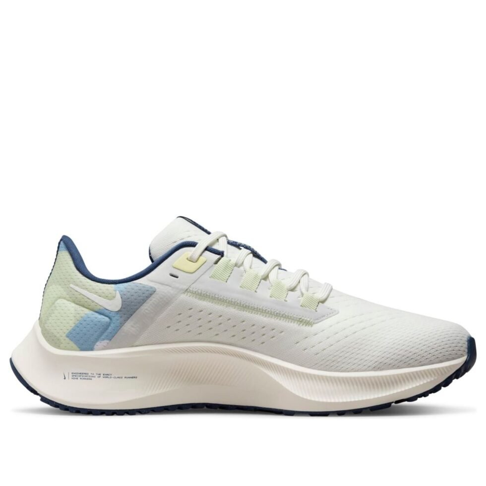 (WMNS) Nike Air Zoom Pegasus 38 'White Boarder Blue' DQ5077-141 - Image 2