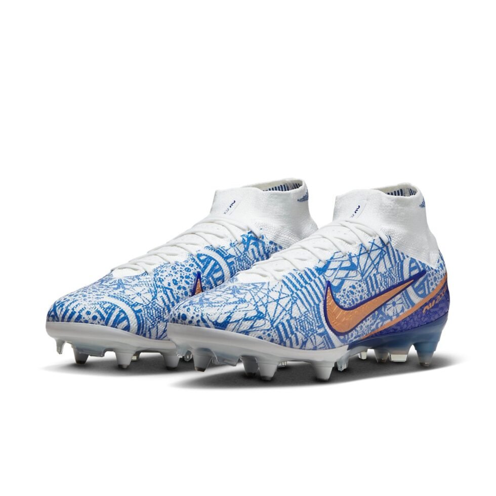 Nike Mercurial Superfly 9 Elite CR7 SG Pro AC 'Azulejo' DQ5294-182 - Image 4