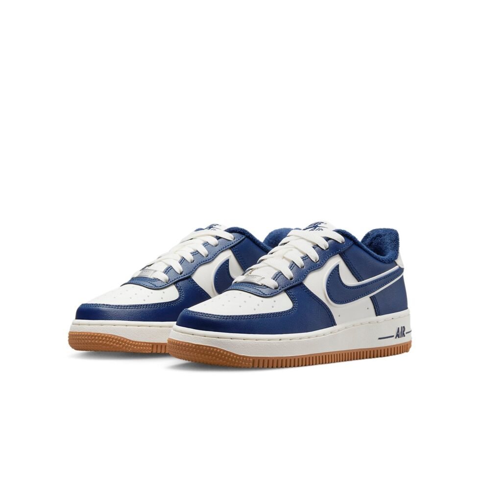 (GS) Nike Air Force 1 LV8 3 'College Pack - Midnight Navy' DQ5972-101 - Image 3