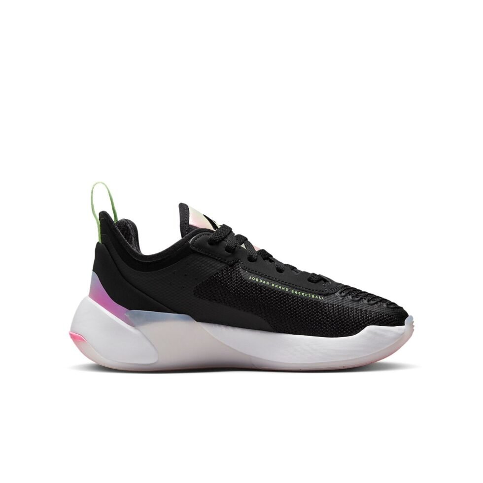 (GS) Air Jordan Luka 1 'Black Lime Glow' DQ6513-003 - Image 2