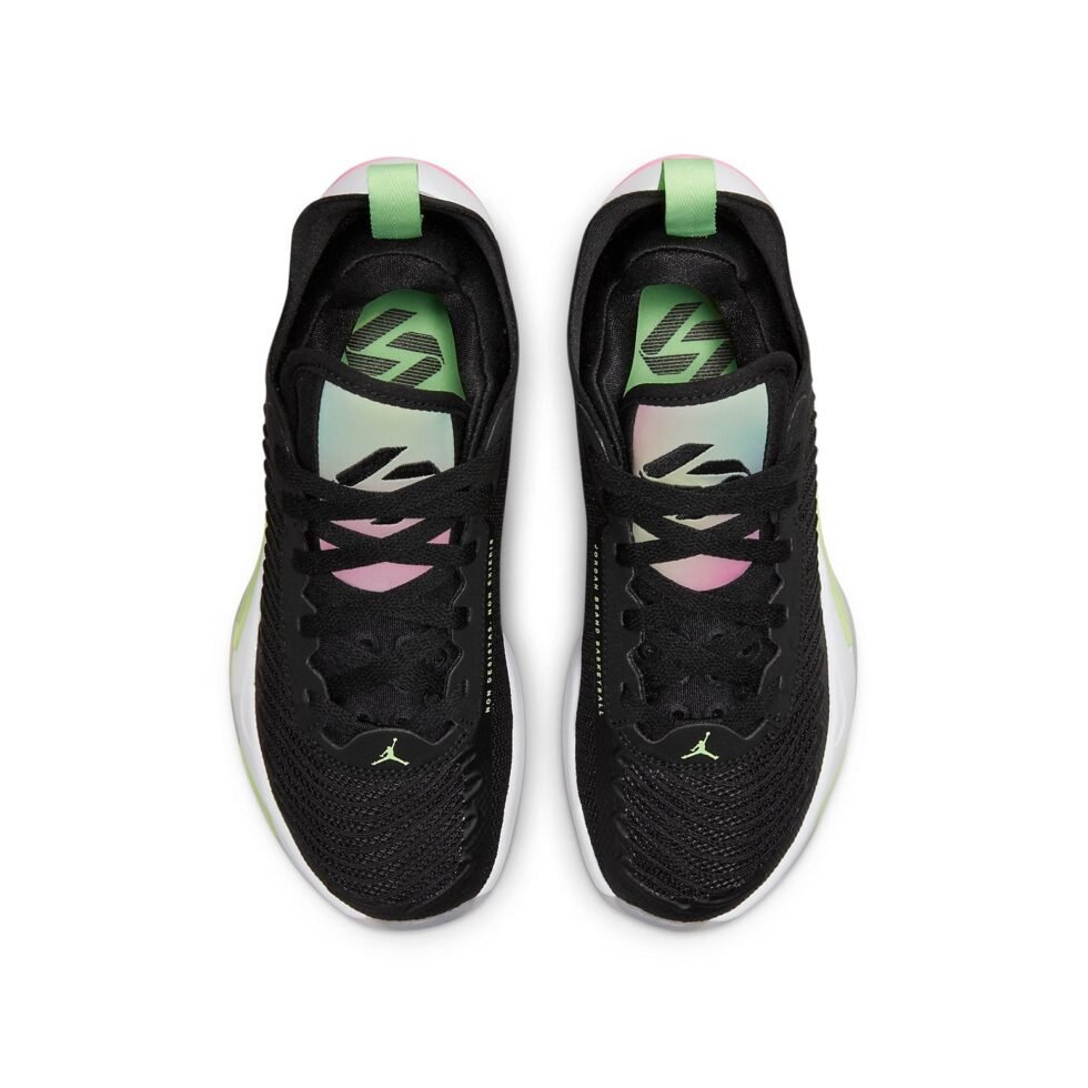 (GS) Air Jordan Luka 1 'Black Lime Glow' DQ6513-003 - Image 4