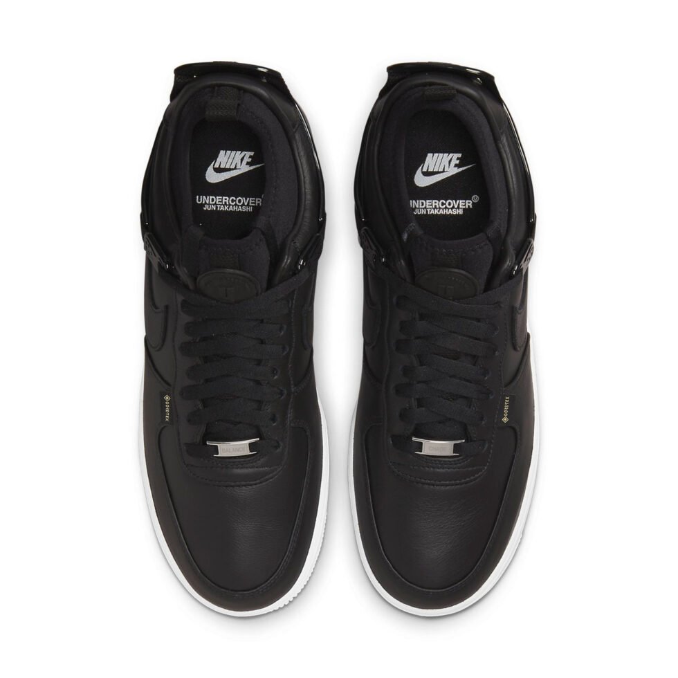 Nike x Undercover Air Force 1 Low SP GORE-TEX 'Black' DQ7558-002 - Image 4