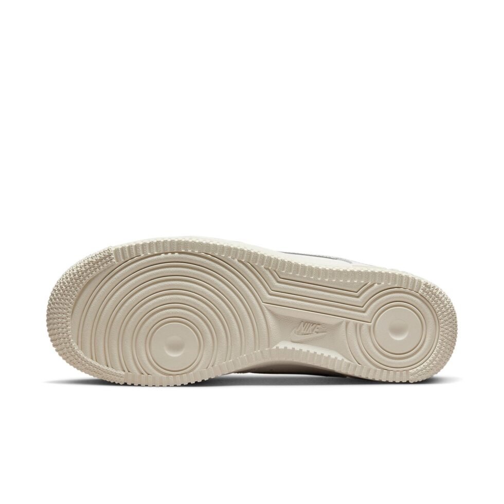(WMNS) Nike Air Force 1 '07 Essential 'Silver Swoosh' DQ7569-100 - Image 6