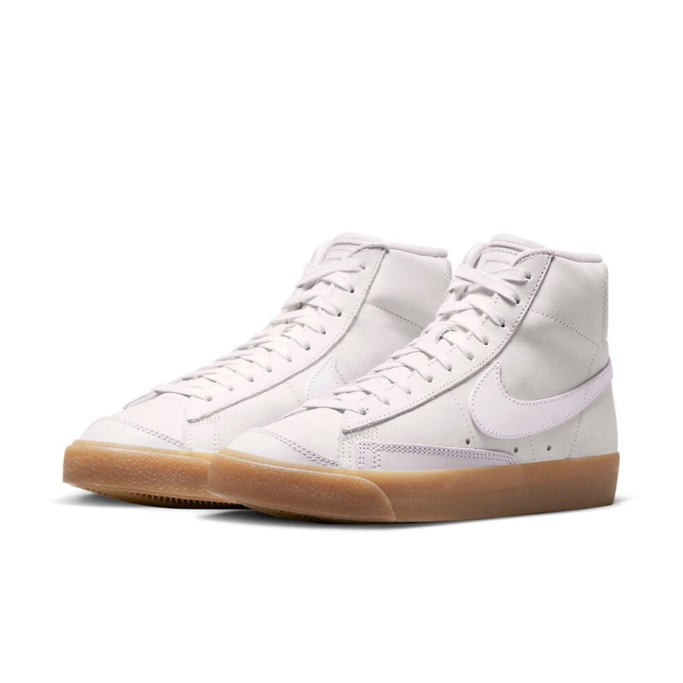 (WMNS) Nike Blazer Mid Premium 'Pearl Pink Gum' DQ7572-600 - Image 2
